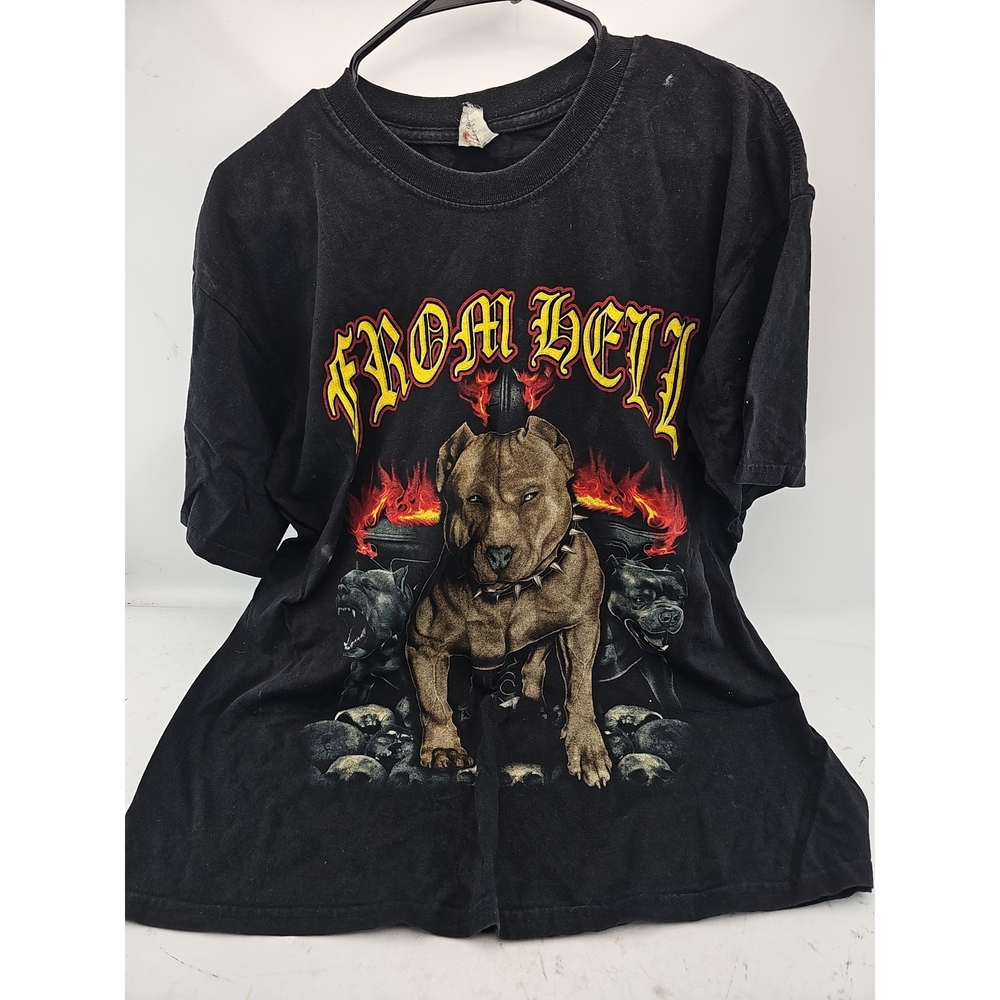 'From Hell' Pitbull Graphic T-Shirt